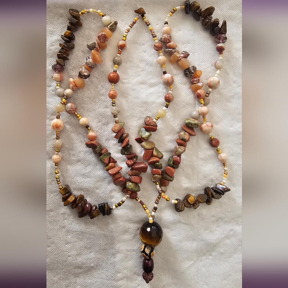 Multicolor Gemstone Necklace